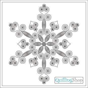 QuillingShop.ru: Схема для квиллинга: рождественская квиллинг снежинка, для изготовления квиллинг снежинок обычно используются белые и светло-голубые расцветки полосок для квиллинга. Мы публикуем схему снежинки, у нас квиллинг схемы вы можете скачать бесплано на сайте доступны квиллинг снежинки и квиллинг мастер класс новогодний квиллинг